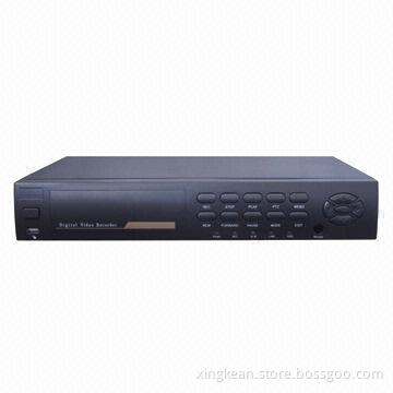 16-channel CIF Video Input DVR with 2 Audio-in/1 Audio-out and RS485, DDNS